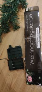 XL LED Tannengirlande Weihnachtsbeleuchtung 540cm mit 70 LED Kunden-Foto 2