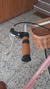 Via Veneto by Canellini Fahrrad Citybike Frau Aluminium mit Korb und Tasche - Olivgrün 46 Kunden-Foto 10