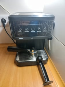 Zimilo 20 Bar Macchina per caffè espresso, macchina da caffè semiautomatica, per espresso, latte macchiato, cappuccino, caffè nero Foto del cliente 3
