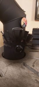 ACXIN Wentylator kominowy z 4 łopatkami Wentylator piecowy bez zasilania elektrycznego Wentylator zasilany ciepłem Cichy wentylator kominowy Wentylator kominowy na kominie do pieca na drewno Zdjęcie produktu od klienta nr 2