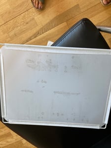 Mondeer Schuhregal Schuhschrank mit Tür, Staub- und Wasserabweisend, für 30-60 Paar Schuhe Weiß Kunden-Foto 4