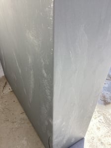 NABBI Blumentopf aus Kunststoff DURS170E 17 cm - grauer Beton Kunden-Foto 1
