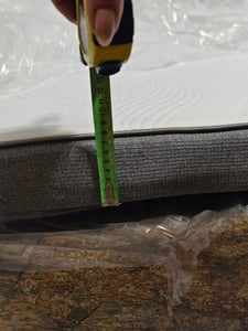 ARENSBERGER LINA, Gelschaum Matratze 140x200 cm – 11 cm NANOCELL® Gel-Schaum – H3 Härtegrad – Atmungsaktiv – Abnehmbarer Bezug 240g/m² Kunden-Foto 2