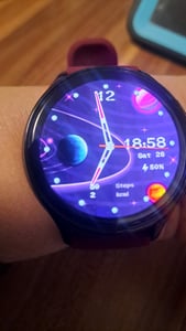 Maoo Ventura AMOLED Smartwatch Damen, RVS und 3x Silikonarmband, Schrittzähler, Herzfrequenzmesser, Schlafmonitor, Multisport, Android & iOS, Silber Kunden-Foto 3
