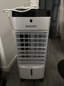 Mobile Klimaanlage ohne Abluftschlauch. Zenet Zet-483 - Leistungsstarker Luftkühler Kunden-Foto 1