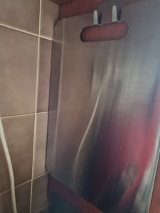 Titanové krájecí prkénko, titanové krájecí prkénko do kuchyně, hygienická a odolná nepřilnavá titanová krájecí podložka, oboustranná titanová krájecí podložka (34 x 23 cm) Fotografie od zákazníka č. 1