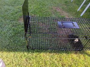 Lebendfalle Nagetierfalle Marderfalle XXL Rattenfalle Käfigfalle Köderfalle Kunden-Foto 1