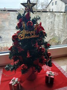 Weihnachten kann kommen. 