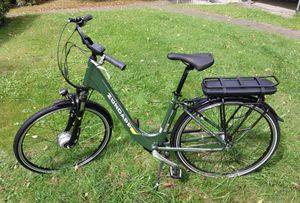 Zündapp Z600 City E Bike Damen 28 Zoll türkisblau Kunden-Foto 3