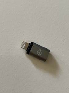 2x Lightning auf USB-C Adapter – Lightning zu USB-C Konverter – Schnelles Laden für iPhone, iPad, iPod und AirPods – Nicht für OTG/Audio Kunden-Foto 2