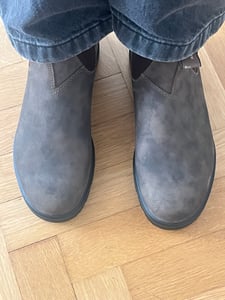 Blundstone 585 Classic  Stiefeletten Flach – Dunkelbraun – Größe 39 Kunden-Foto 1