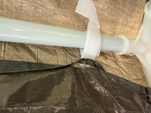 XMTECH Garten Pavillon Gartenzelt 3x3m Wasserdichter Garten Pavillon mit Abnehmbaren Seitenwänden und Fenster Partyzelt Bierzelt UV-Schutz (Grau) Kunden-Foto 3