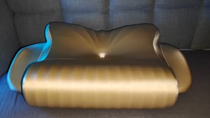 Nackenstützkissen Memory Foam, ergonomisch, kühlender Bezug, Grau, 62 x 35 cm Kunden-Foto 4