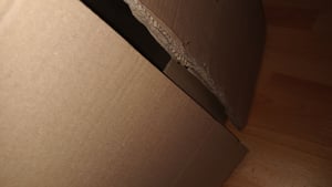 DHL Karton 120 x 60 x 60 cm Faltkarton 1200 x 600 x 600 mm Kartonage Verpackung mit Höhenriller, doppelwellig Versandkarton Kunden-Foto 6