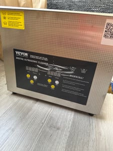 SucceBuy verbesserter Ultraschallreiniger, professioneller digitaler 3-Liter-Laborreiniger mit Timer, 200-W-Heizung, 120-W-Ultraschallleistung, für die gründliche Reinigung von Schmuck Kunden-Foto 3