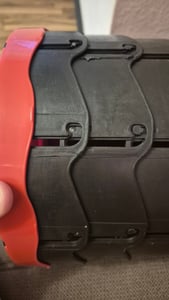 confezione da 2 sgabelli pieghevoli portatili, leggeri ma robusti, con una capacità di carico di 150 kg, sgabello retrattile in plastica, sedia da campeggio - F2OLDYSEAT Foto del cliente 5