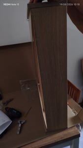 HAJDUK FURNITURE Chêne Sonoma 78x70 cm Armoire de Salle de Bain à Miroir LED IP44 4000K 2 Portes avec Étagère Sans Poignée Photo du client 3