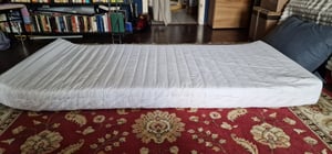 Ergonomische Premium 7-Zonen Kaltschaummatratze 90x200 - Hochgradig atmungsaktive Matratze H2 / H3 - Matratze 90x200cm - Rollmatratze Kunden-Foto 3