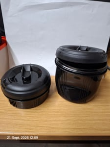 EMSA MOBILITY Isolier-Speisegefäß, 1,2 l, Anthrazit, Schwarz, Edelstahl, 6 h, 12 h Kunden-Foto 2