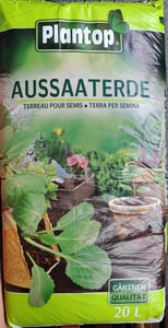 Aussaaterde für Aussaat und Weiterkultur, locker, nährstoffarm, beugt Verschlämmung vor, 3x20l Kunden-Foto 1