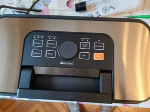 Ruhhy 24757 Vacuümfolielasser 125 W, 95 kPa, zwart-zilver Klantenfoto 1