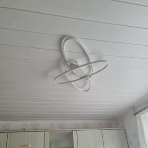 ZMH Plafonnier LED Blanc Variable avec télécommande Intérieur Plafonnier décoratif 75W pour salon chambre cuisine bureau Photo du client 1