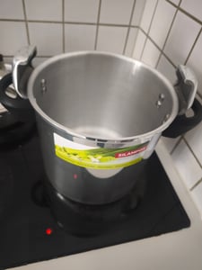 Silampos Aluminium Schnellkochtopf 220 mit Korb 8L Kunden-Foto 1