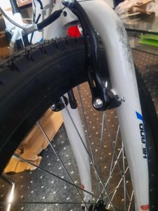 HILAND Rocket 20 Zoll Kinderfahrrad Mountainbike Kinder MTB für Jungen und Mädchen mit Shimano 6 Gang Schaltung Licht Gepäckträger, Weiß Kunden-Foto 17