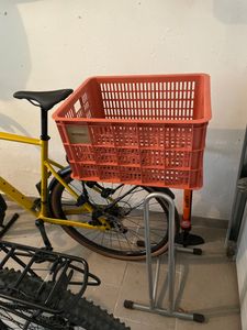 Basil Fahrradkorb Crate , Schwarz, L Kunden-Foto 1