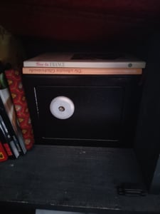 Safe Möbeltresor Elektronisch – Zahlenschloss-Kompakte Dokumententresor, abschließbar, stabil & sicher, für Bargeld, Dokumente & Wertsachen Retoo Kunden-Foto 1