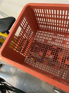 Basil Fahrradkorb Crate , Schwarz, L Kunden-Foto 2