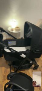Lionelo Bianka 3in1 Kinderwagen, Autotransporter, Autositz, klappbar, Travel System Rückenlehne verstellbar 360o Räder Polsterung, Verdeck XXL-Grau Kunden-Foto 1