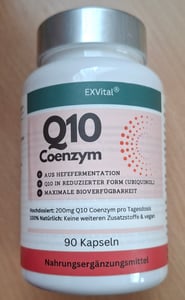 Q10 Coenzym Ubiquinol Kapseln, hochdosiert mit 200mg, 90 Stück von EXVital Kunden-Foto 1