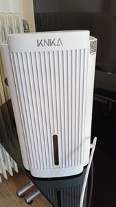 7MAGIC Luftentfeuchter 2800ML, Luftentfeuchter Elektrisch, 7 Farbiges Licht, Tragbar, Ultra Leise, Luftentfeuchter für Schlafzimmer, Weiß Kunden-Foto 6