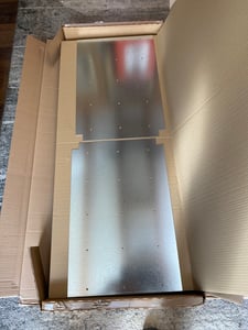 Pflanzkübel Palatino Lotte Metall beschichtet 80 x 40 x 50 cm anthrazit Kunden-Foto 3