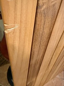 Klapptisch Holztisch Gartentisch Tisch, 110x70x72cm Kunden-Foto 2