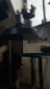 Beistelltisch mit Klemme zur Tischbefestigung - Ø 28 cm - Deko Tisch Halterung Kunden-Foto 3