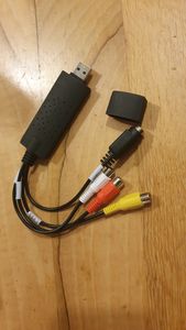 Audio Video Konverter Grabber USB auf RCA Digital VHS VCR DVD CD Adapter Camcorder Videoadapter Videorecorder Konverter Bearbeiten Windows Retoo Kunden-Foto 1