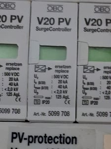 OBO Bettermann Überspannungsableiter SurgeController V20-C 0-500PV Kunden-Foto 1