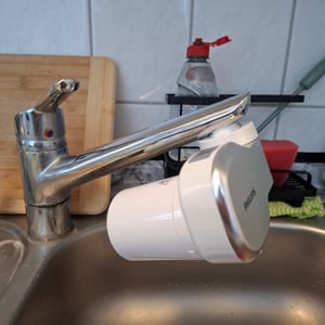 Waterfilter met microfiltratie en digitaal display, Philips PHAWP3705P3/10 Klantenfoto 2