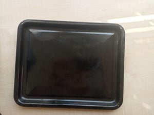 Homcom Minibackofen 32L 1600W Elektrischer Mini Ofen mit Schlackenauffangwanne Metall Edelstahl Glas Silber 52,2 x 38,1 x 33,5 cm, 32 l, Silber, Freistehend, Drehregler, 6 Scheibe(n), 100 - 230 °C Kunden-Foto 2