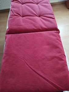 GO-DE Textil, Sesselauflage Hochlehner, 2er Set, Farbe: grau, Maße: 118 cm x 48 cm x 5 cm, Rueckenhoehe: 70 cm Kunden-Foto 3