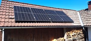 NuaSol sada držiakov solárnych panelov 1 ks | PV & solar, škridlová strecha, hliníkový profil Fotografia od zákazníka č. 1