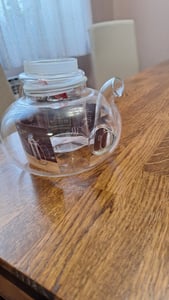 Wilmax Teekanne 620 ml mit Glasfilter Transparent aus Thermoglas Kunden-Foto 1