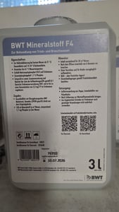 BWT Mineralstoff F2/FE 20 l, Flüssigkeit, 2000 ml Kunden-Foto 1