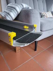 Aluminiumrampe Teleskop Rampe 2er Set Auffahrrampe Laderampe Verladerampe Alu Kunden-Foto 1