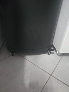 Lenkrollen für Möbel, 4 Lenkrollen mit Bremse & Schrauben, Leise Transportrollen für Palettenmöbel & DIY-Projekte Kunden-Foto 1