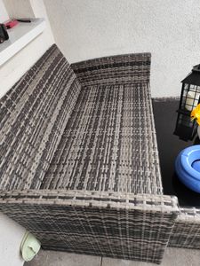 tectake® Rattan Lounge Jesolo für 4 Personen widerstandsfähig Kunden-Foto 1