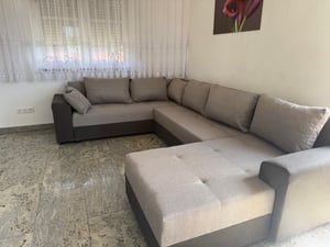 CHIEF U – Ecksofa Couchgarnitur in U-Form mit Schlaffunktion & Bettkasten Wohnlandschaft Kunden-Foto 1