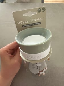 Mepal - Trinklernbecher 360° Mio Little Dutch - Trinklernbecher ab 9 Monaten - Auslaufsicherer Trinklernbecher - Spülmaschinengeeignet - 300 ml - Little Farm Kunden-Foto 1